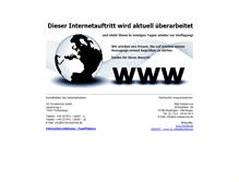 Tablet Screenshot of hs-formtechnik.de